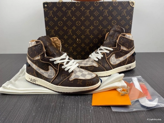 LV OFF-WHITE 1 x Jordan Air 1108